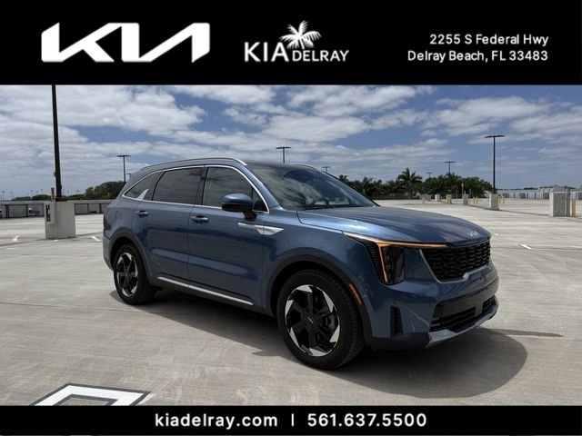 New 2026 Mineral Blue Kia EX image 1