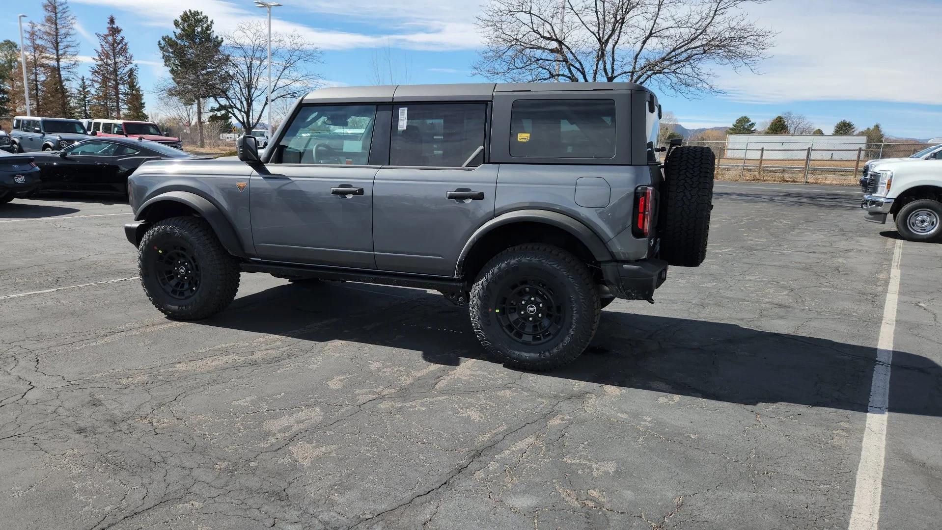 New 2026 Carbonized Gray Metallic Ford Badlands image 8