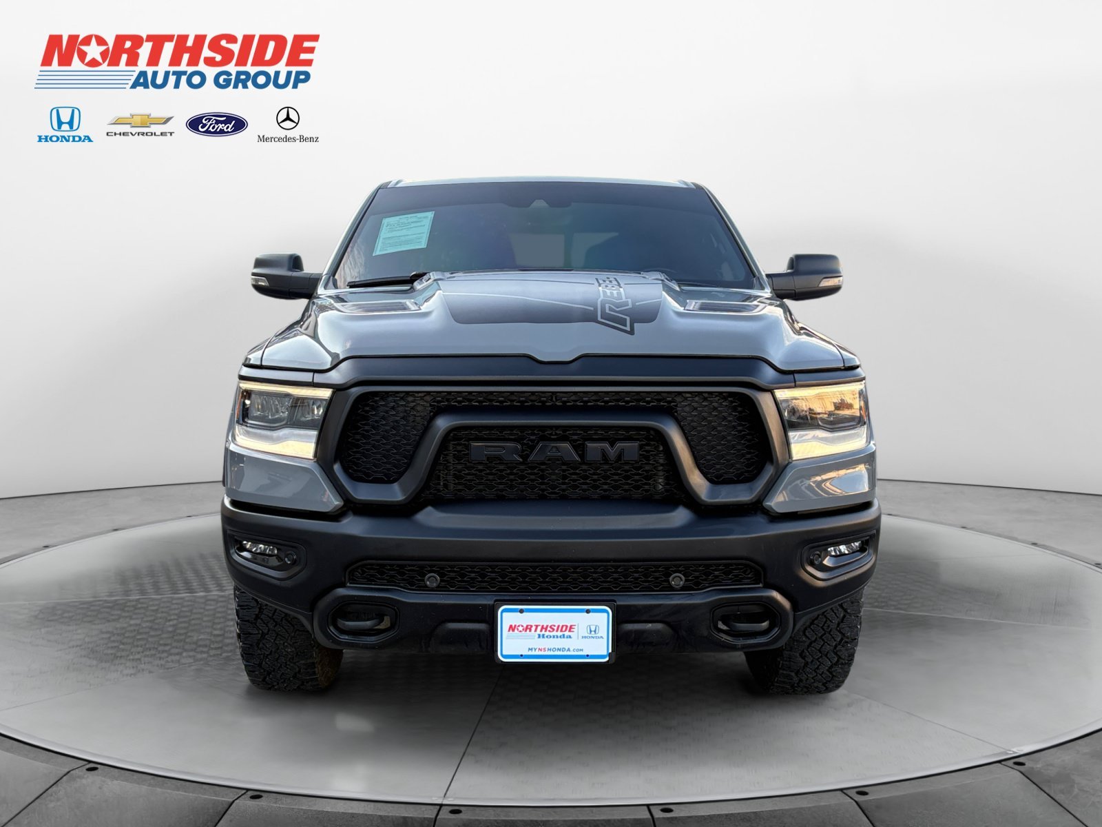 Used 2023 Ceramic Gray Clearcoat Ram Rebel image 2