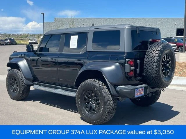 Used 2023 Black Ford Raptor image 3