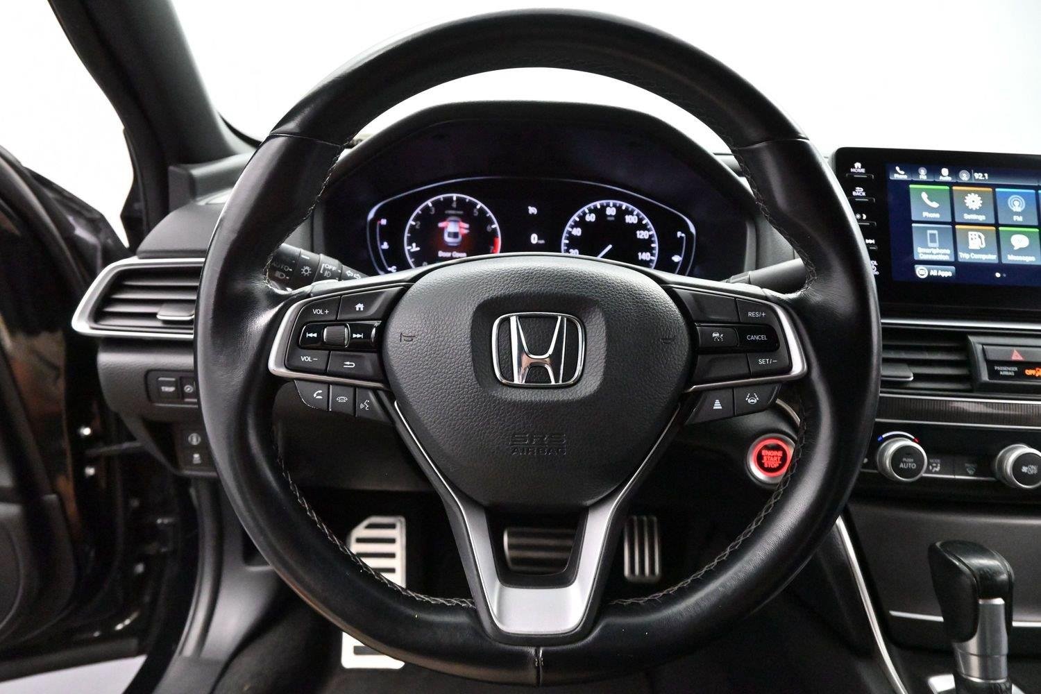 Used 2021 Crystal Black Pearl Honda Sport image 14
