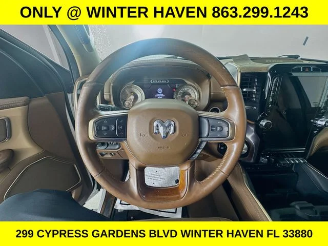 Certified Used 2019 White Ram Laramie Longhorn image 11