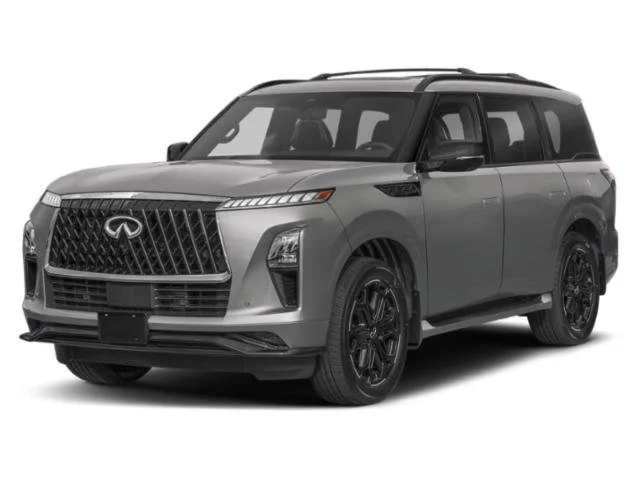 New 2027 Radiant White/Black Obsidian INFINITI SPORT image 4