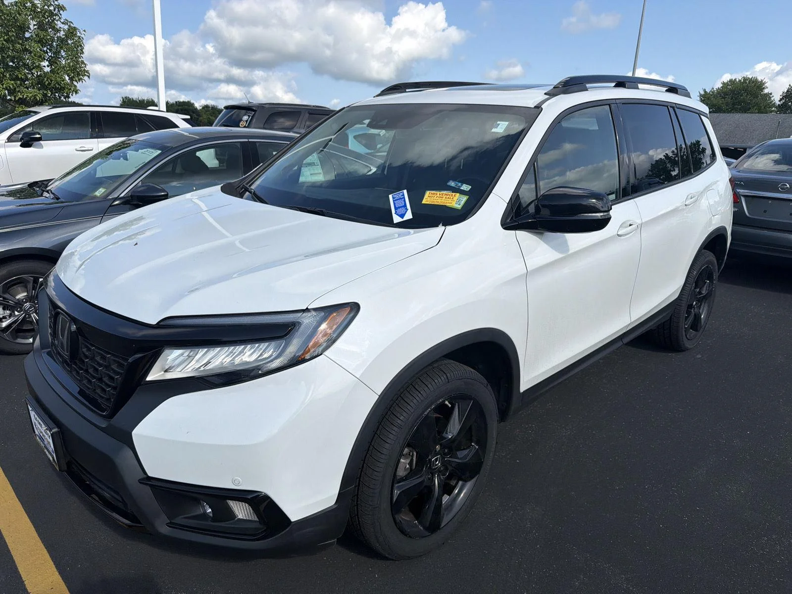 Used 2021 Platinum White Pearl Honda Elite image 3
