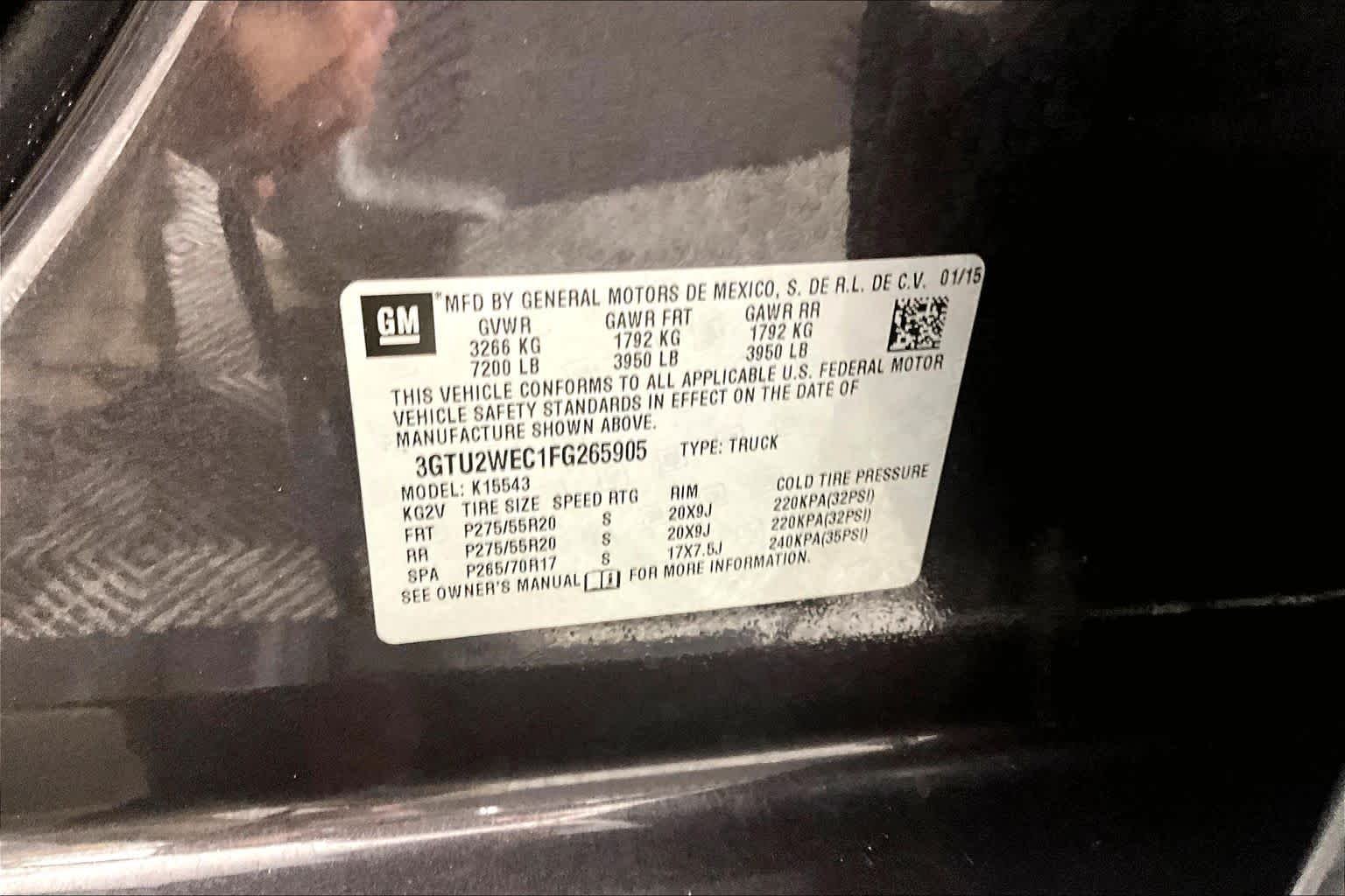 Used 2015 IRIDIUM METALLIC GMC Denali image 33