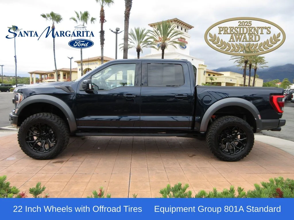 Used 2023 Antimatter Blue Metallic Ford Raptor image 1