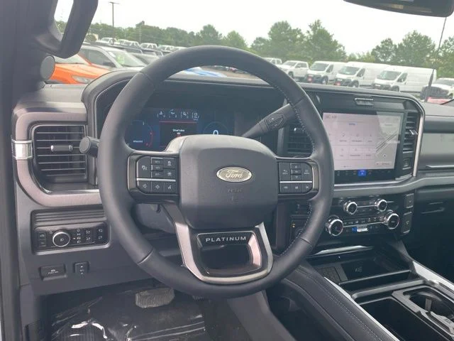 New 2026 Glacier Gray Metallic Tri-Coat Ford F-350® Platinum® image 19