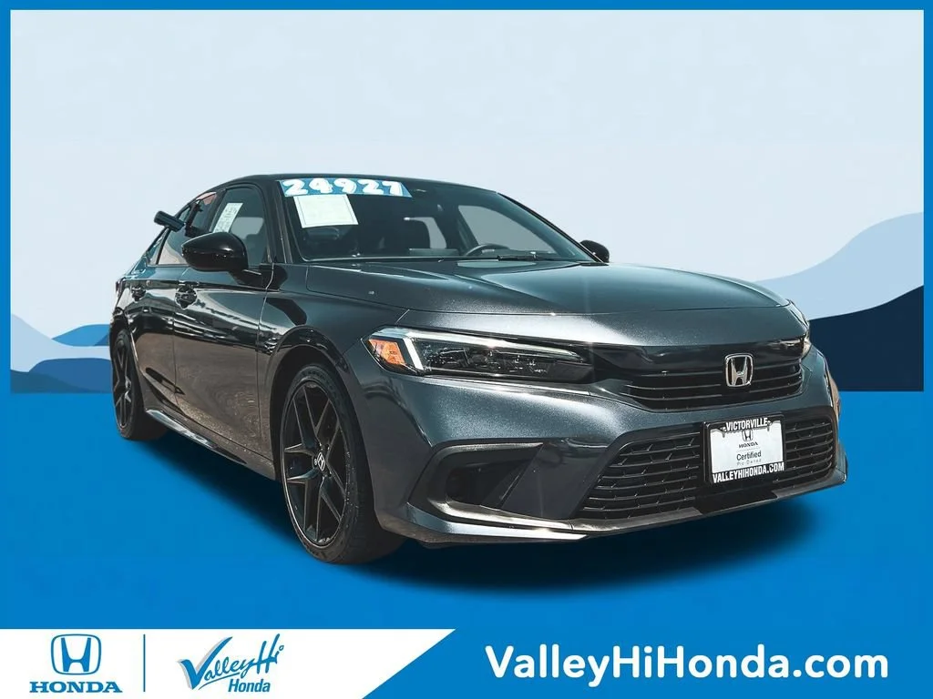 Certified Used 2022 Meteorite Gray Metallic Honda SPORT image 29