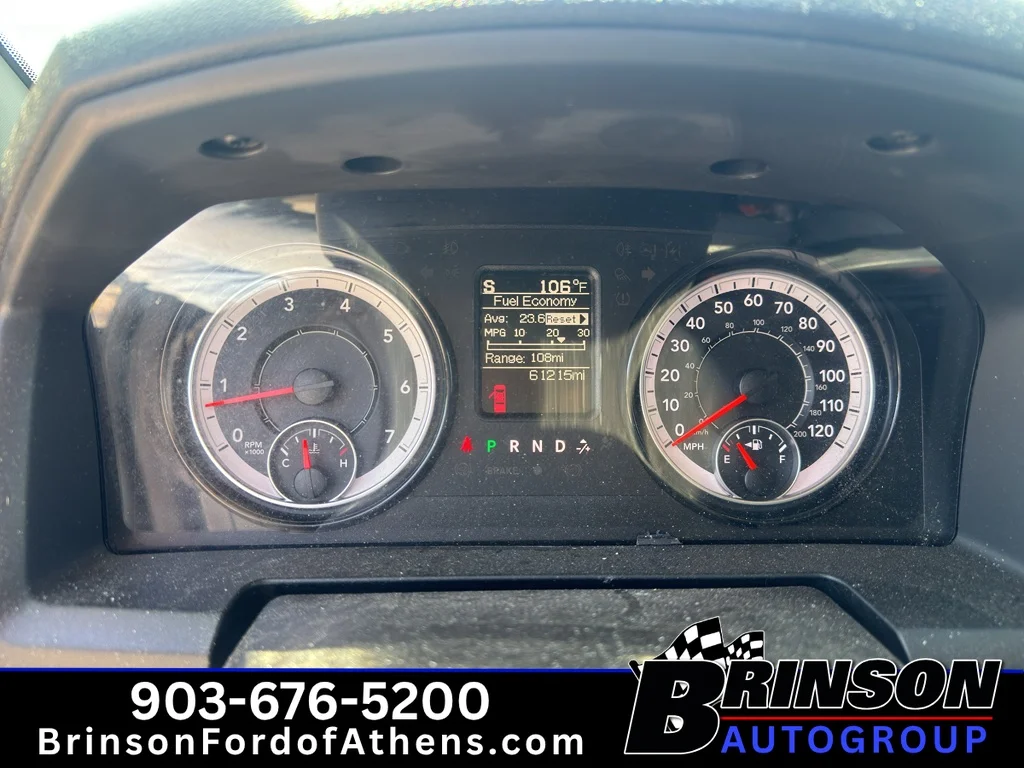 Used 2022 Diamond Black Crystal Pearlcoat Ram Tradesman image 13