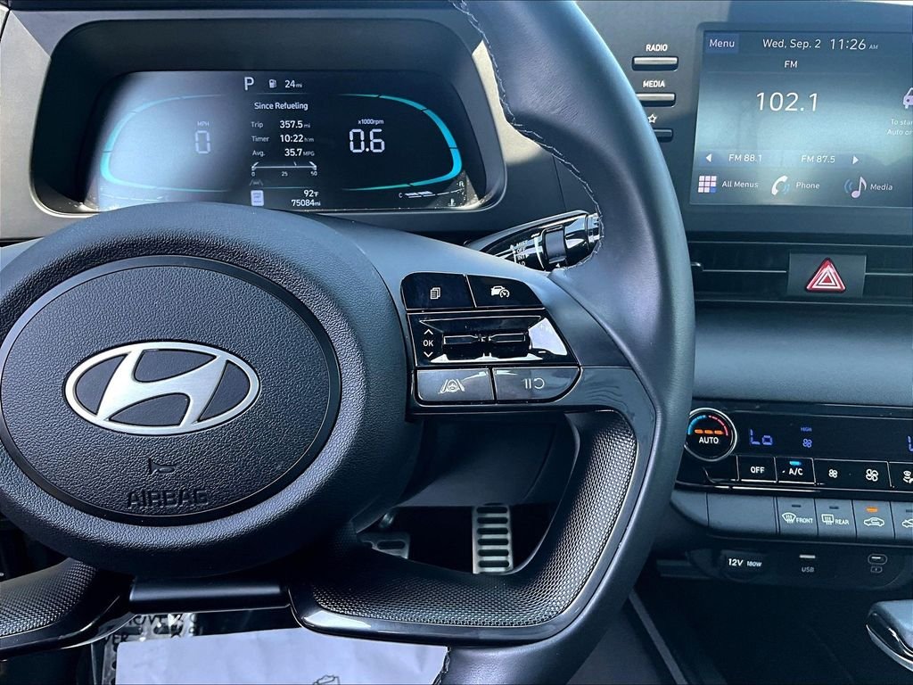 Certified Used 2025 Black Hyundai SEL Sport image 13
