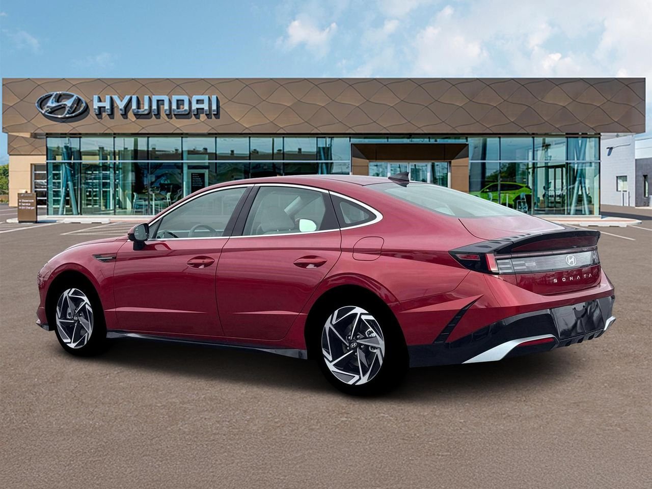 New 2026 Ultimate Red Hyundai SEL Sport image 4