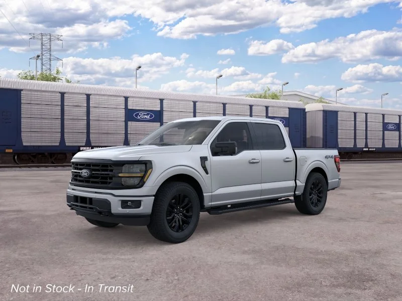 New 2026 Iconic Silver Metallic Ford XLT image 1