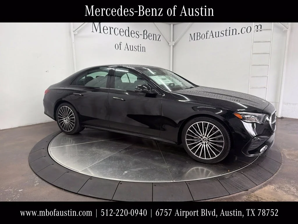 New 2027 Black Mercedes-Benz E 350 image 1