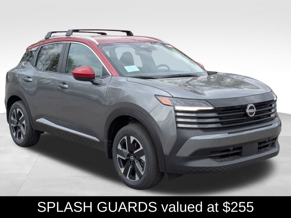 New 2026 Gun Metallic / Scarlet Ember Tintcoat Two-tone Nissan SV image 9