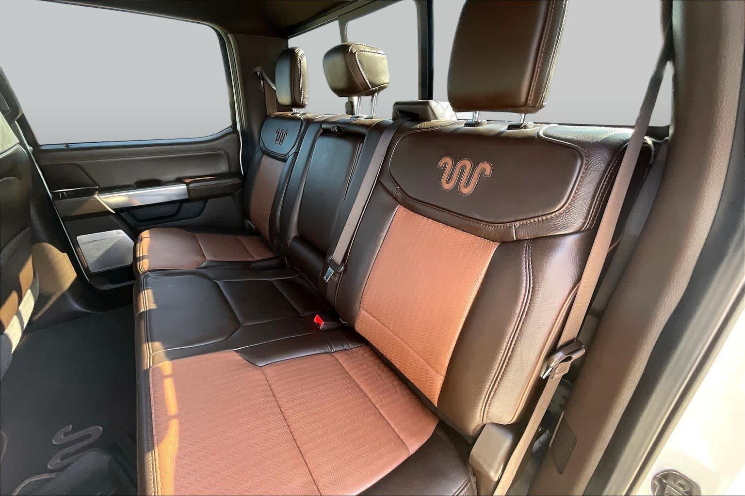 Used 2023 Star White Metallic Tri-Coat/Stone Gray Ford King Ranch image 19