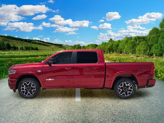 New 2026 Molten Red Pearl-Coat Exterior Paint RAM Laramie image 3