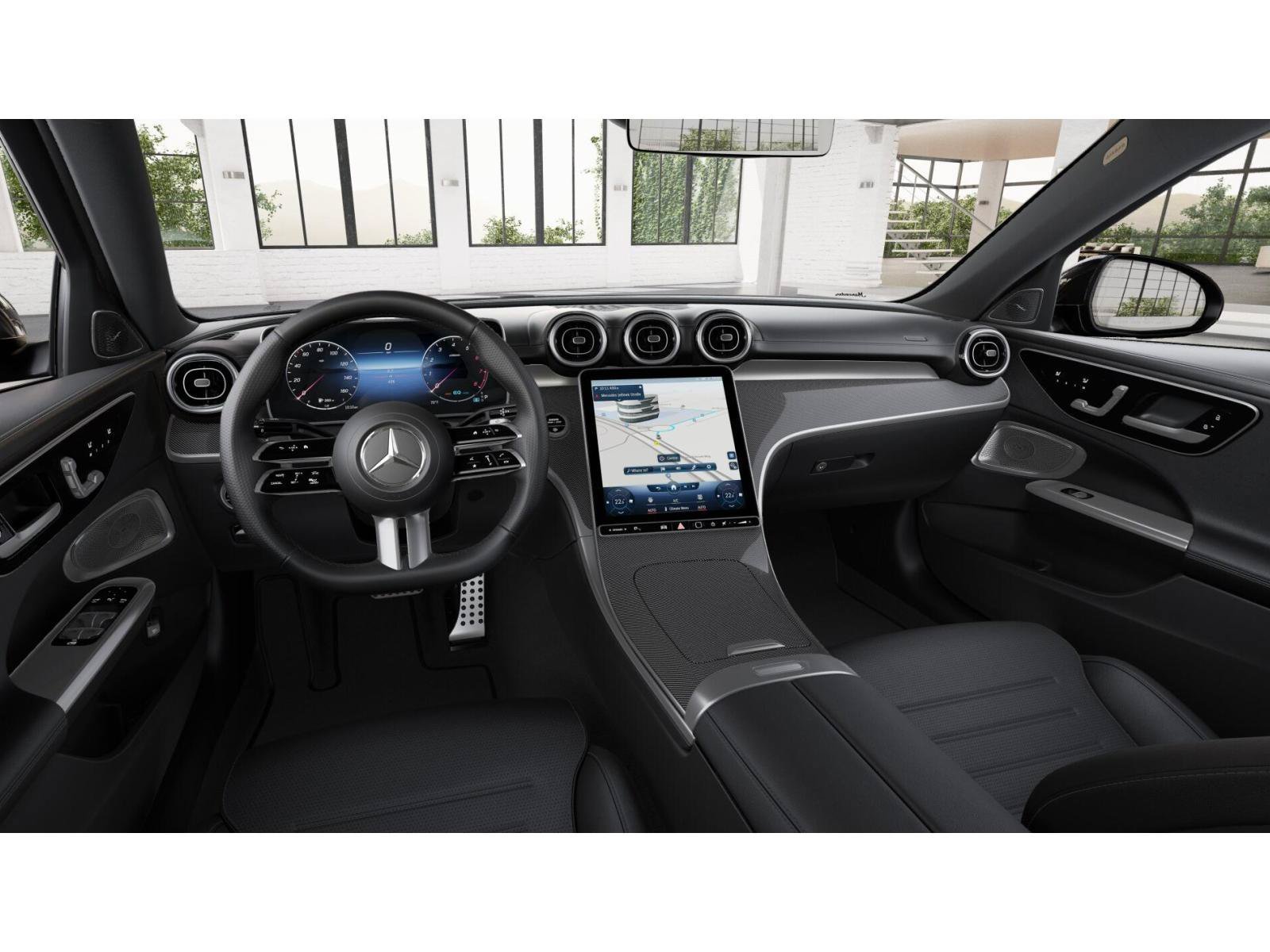 Certified Used 2024 Black Mercedes-Benz C 300 image 3