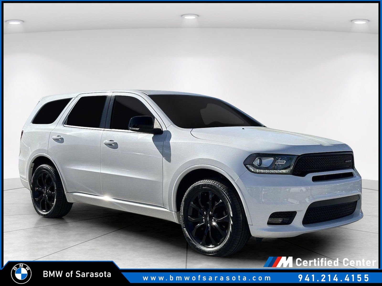 Off-white 2019 Dodge Durango GT Plus AWD SUV / Crossover All-Wheel Drive