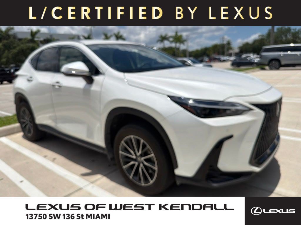 Certified Used 2025 Eminent White Pearl Lexus NX 250 image 1
