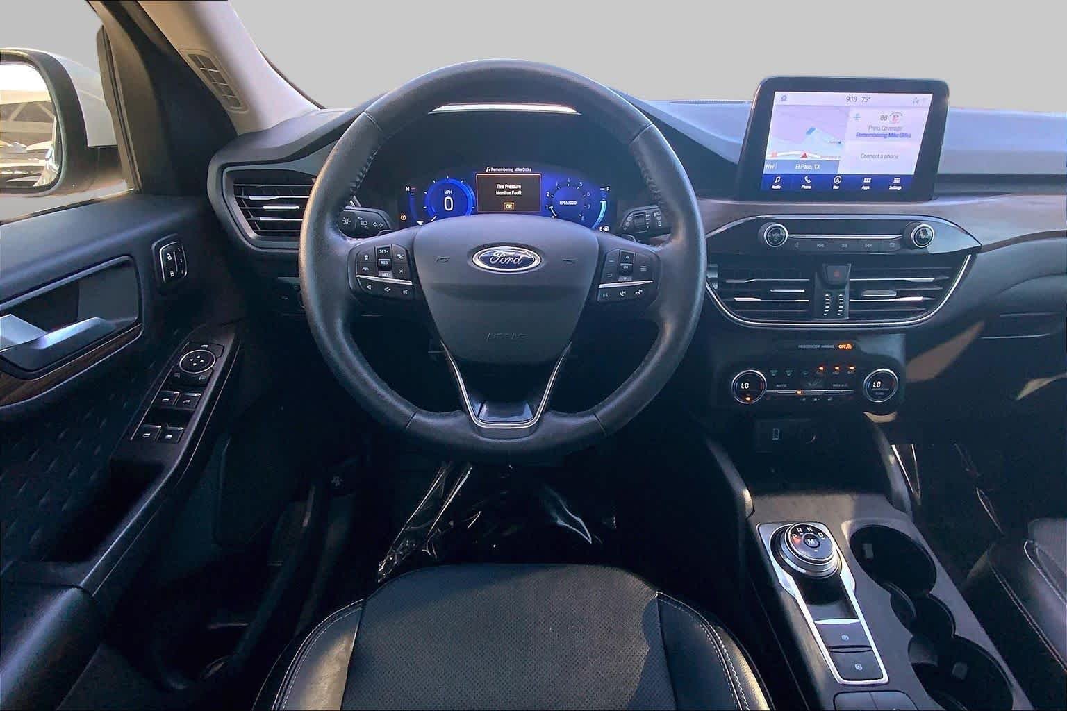 Used 2020 Star White Metallic Tri-Coat Ford Titanium image 6