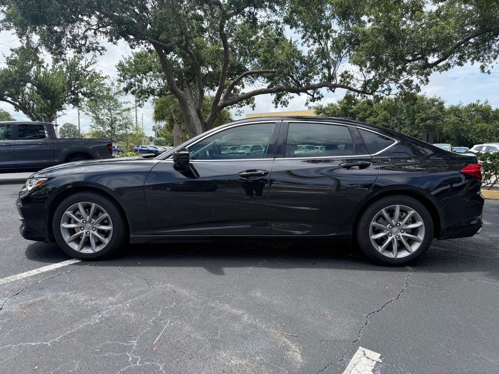 Used 2021 Black Acura Base image 2
