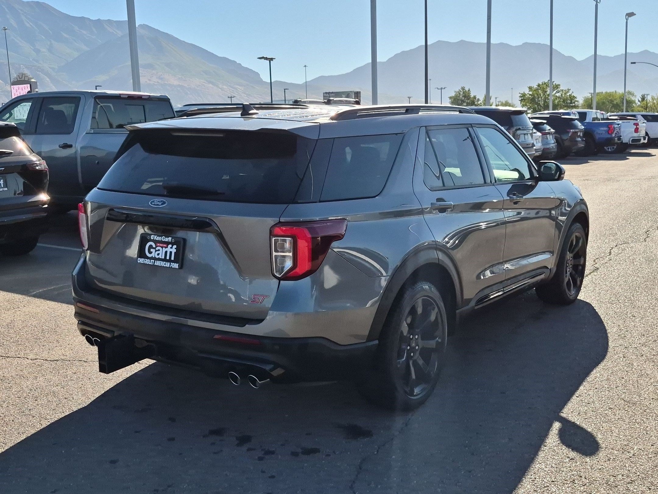 Used 2023 Gray Metallic Ford ST image 3