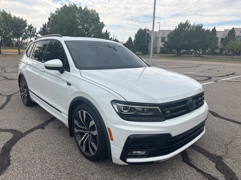 Used 2021 White Volkswagen 2.0T SEL Premium R-Line image 3