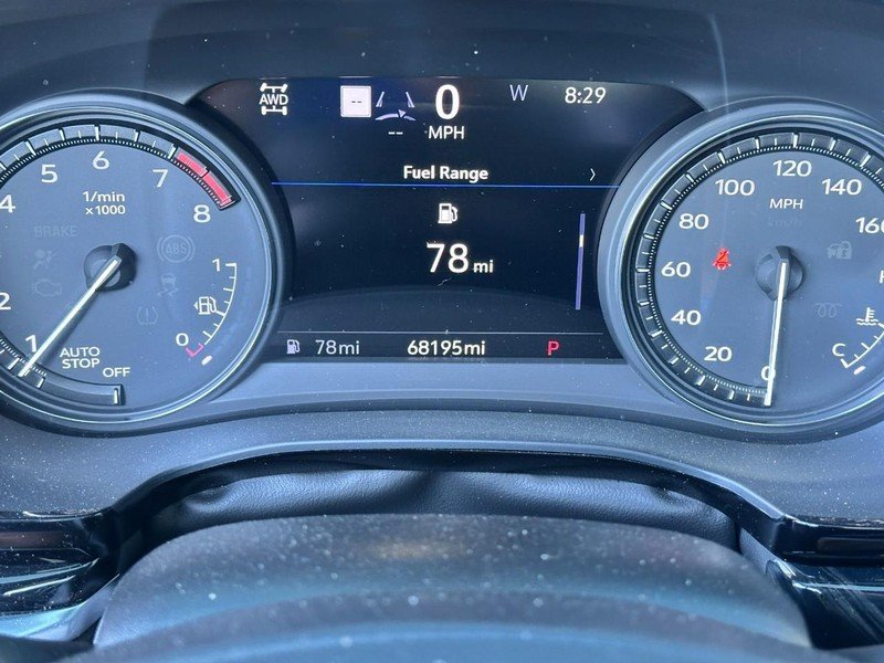 Used 2023 Stellar Black Metallic Cadillac AWD 4dr Premium Luxury image 23