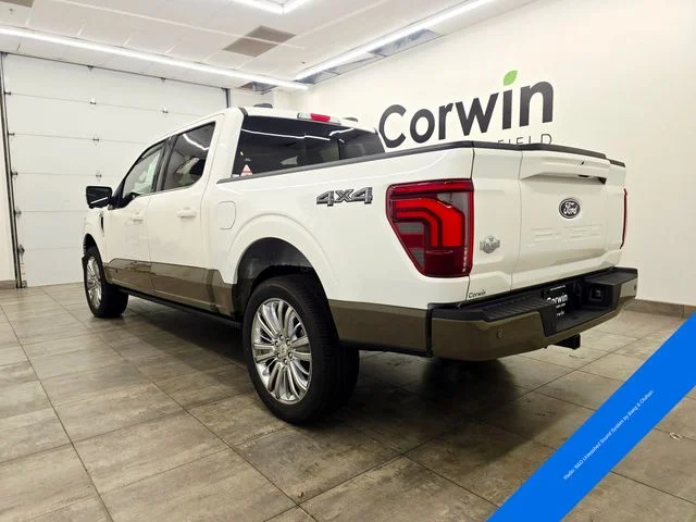 New 2026 Star White Metallic Tri-Coat Ford King Ranch® image 3