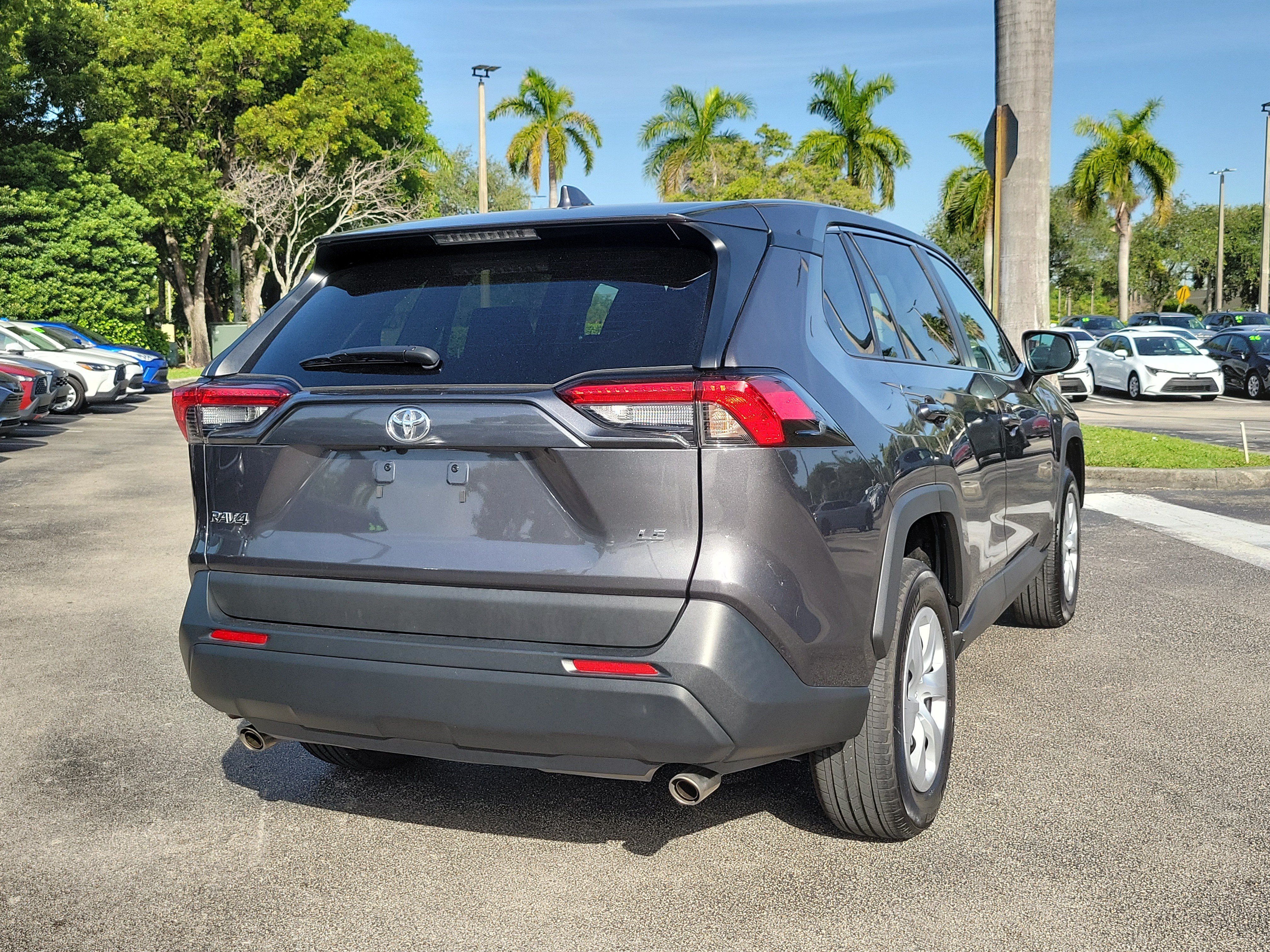 Used 2024 Magnetic Gray Metallic Toyota LE image 5