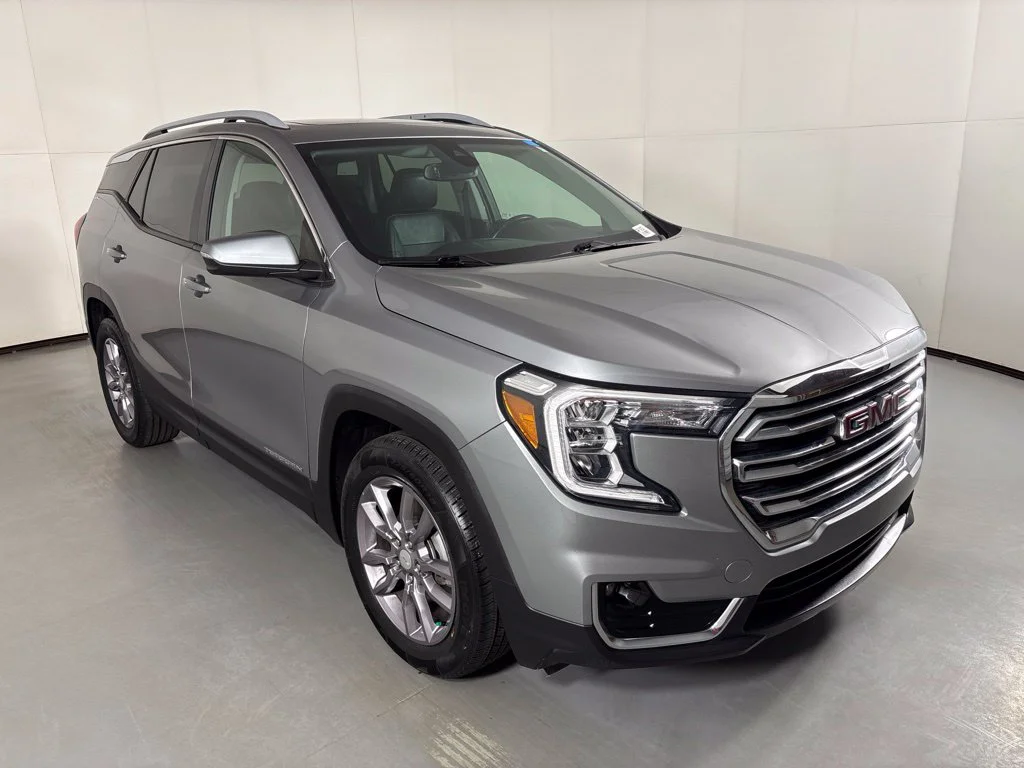 Certified Used 2023 Silver GMC SLT image 2