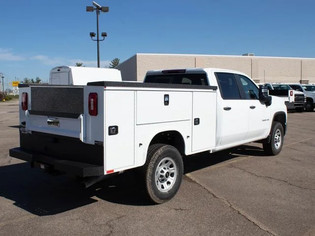 New 2026 White Chevrolet Work Truck image 3