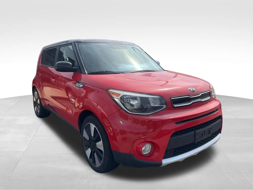 Used 2018 Red Kia Plus image 8