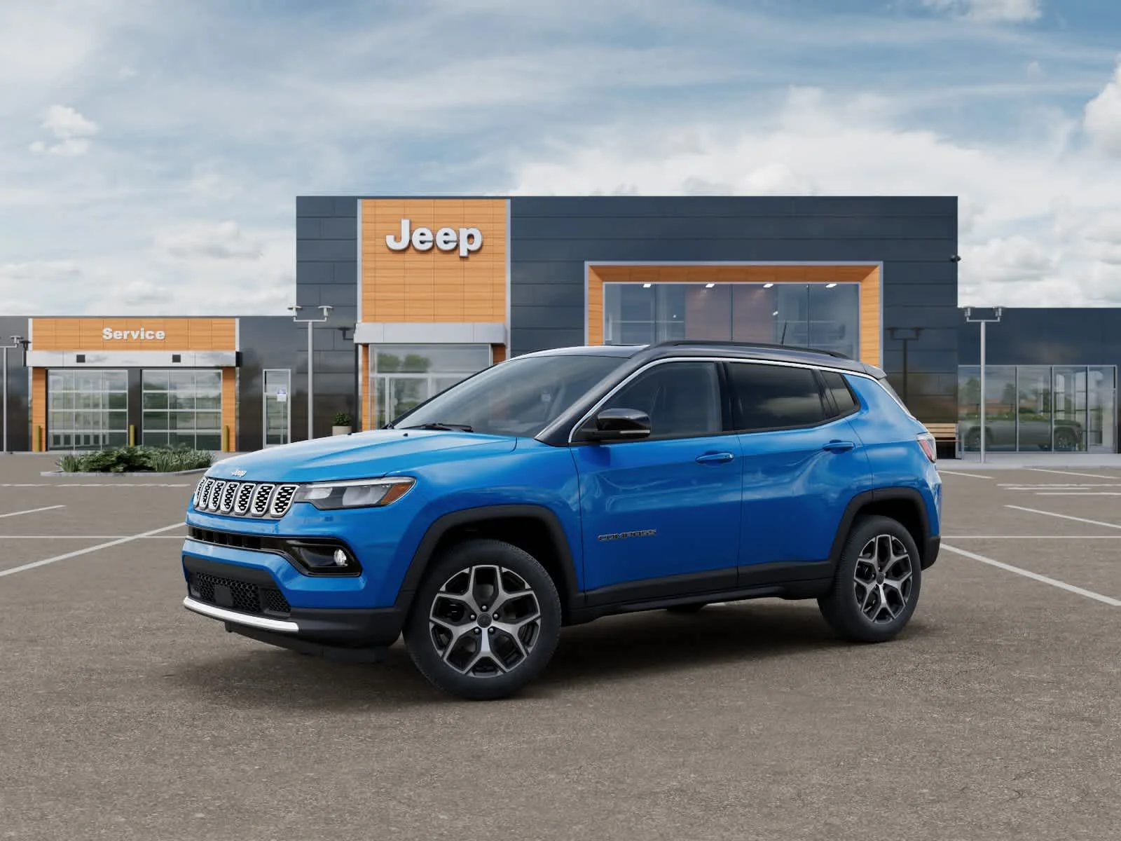 New 2026 Hydro Blue Pearlcoat Jeep Limited image 2