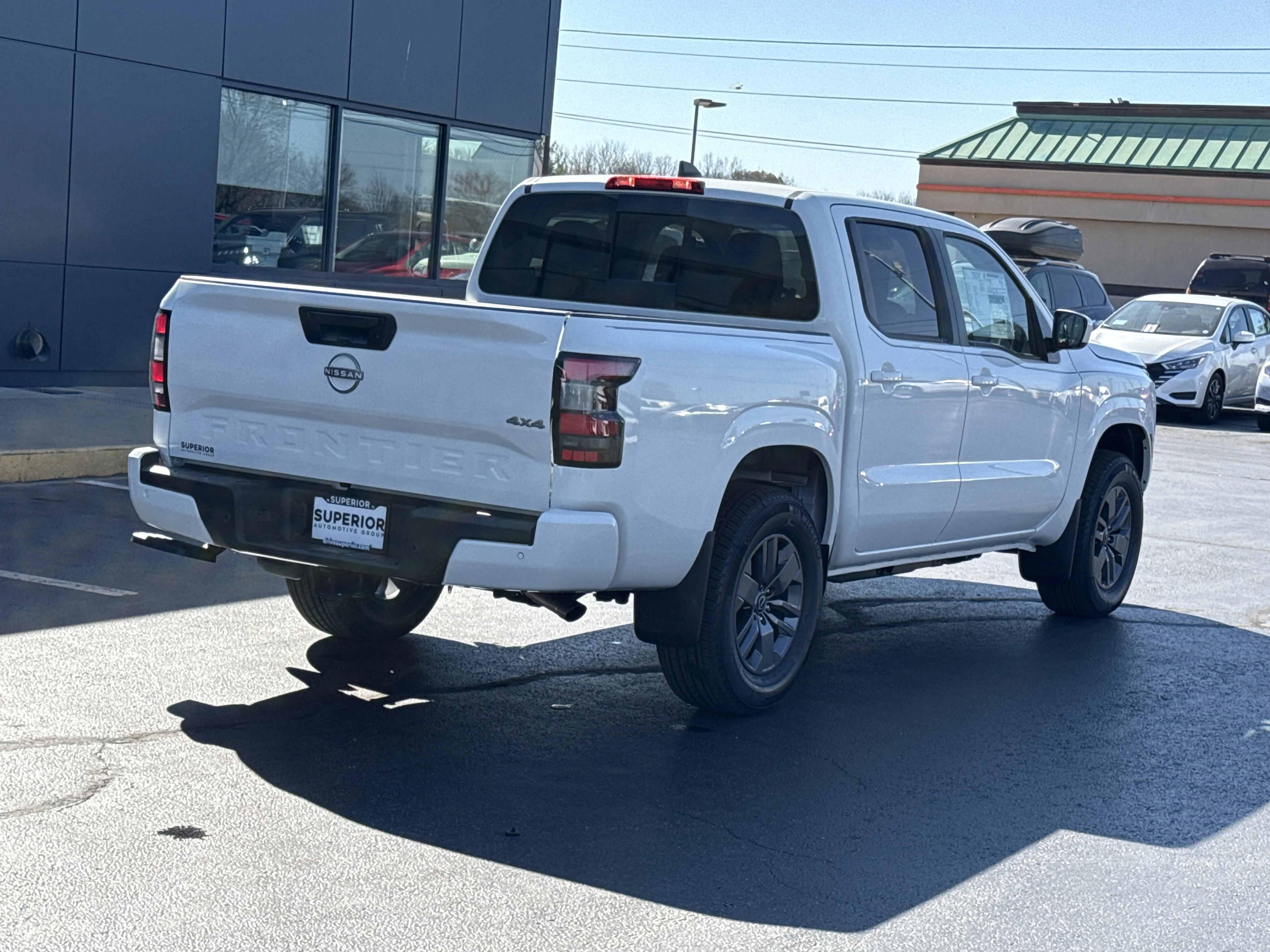 New 2026 Glacier White Nissan SV 4WD image 3