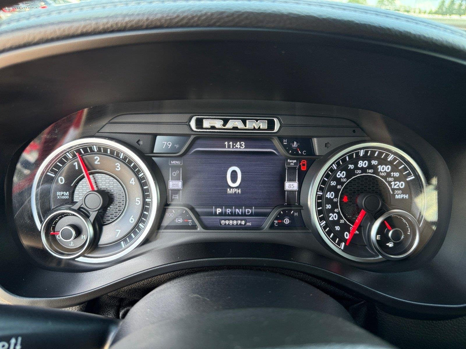 Used 2019 Flame Red Ram Sport image 14