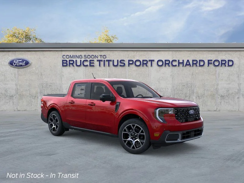 New 2026 Red Ford Lariat image 9
