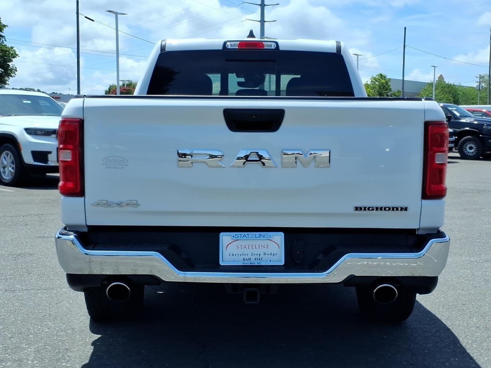Used 2025 Bright White Clearcoat Ram Big Horn image 17