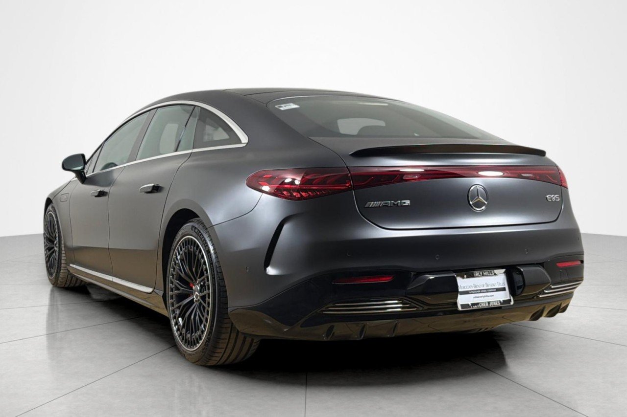 Certified Used 2025 MANUFAKTUR Graphite Grey Magno Mercedes-Benz AMG® EQS image 3