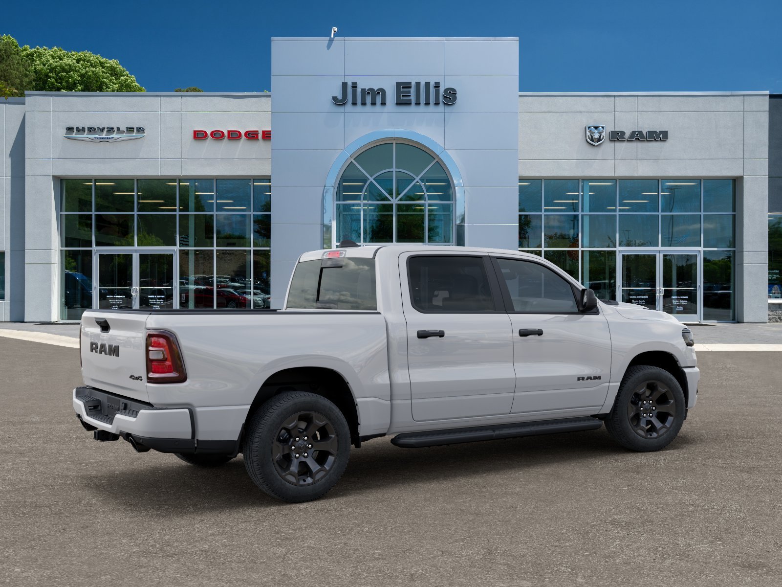 New 2026 Bright White Clearcoat RAM Express image 4