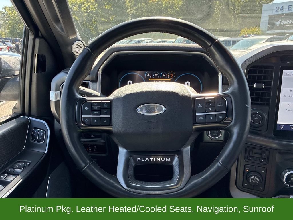 Used 2023 White Ford Platinum image 16