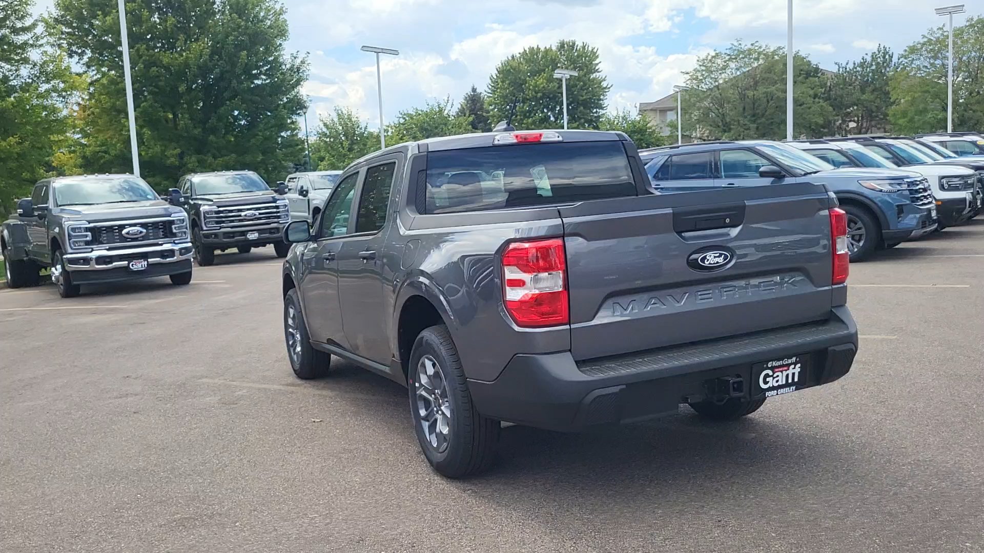 New 2026 Carbonized Gray Metallic Ford XLT image 3