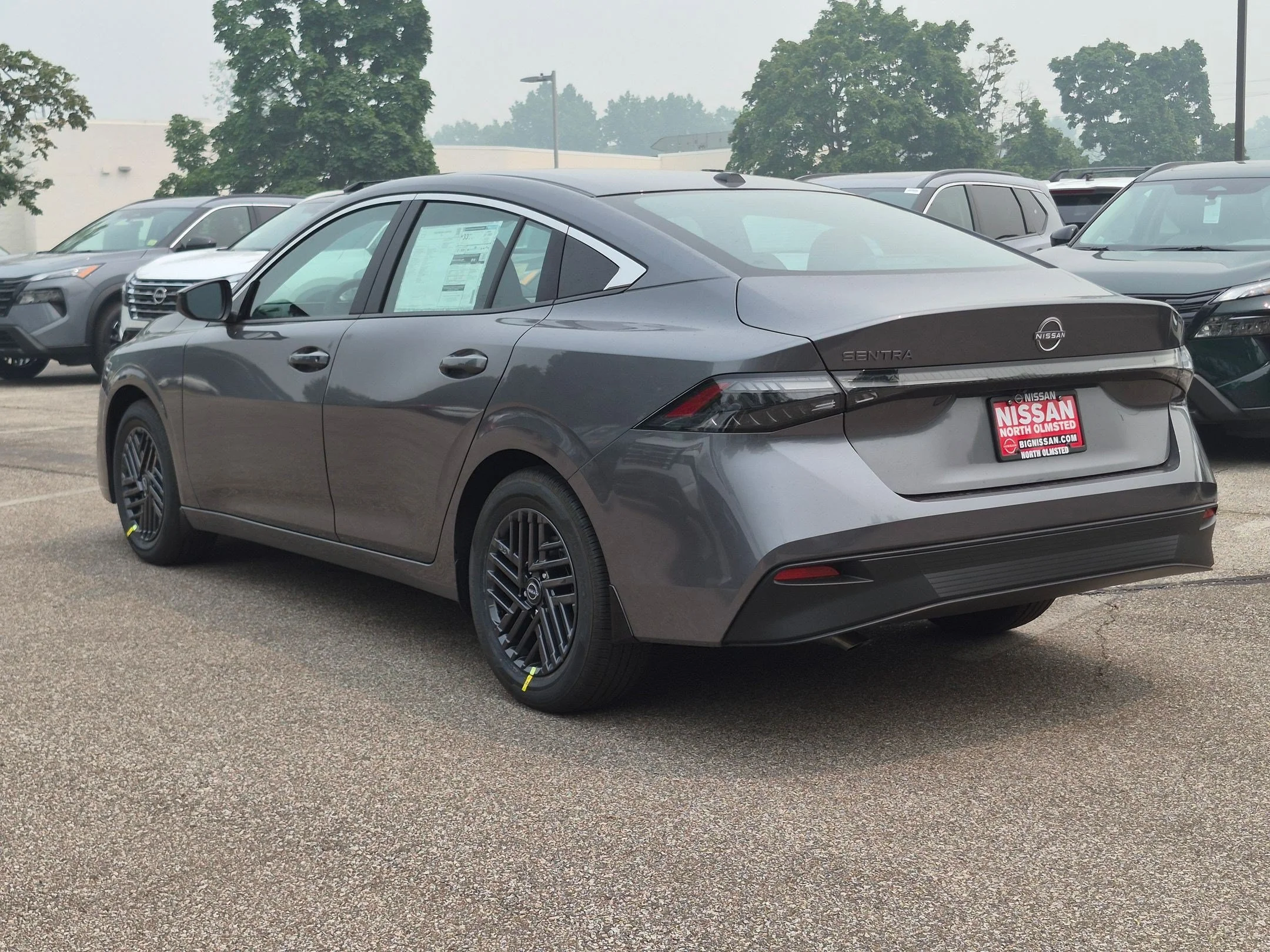 New 2026 Gun Metallic Nissan SV image 8