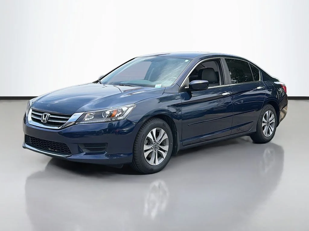 Used 2014 Obsidian Blue Pearl Honda LX image 2