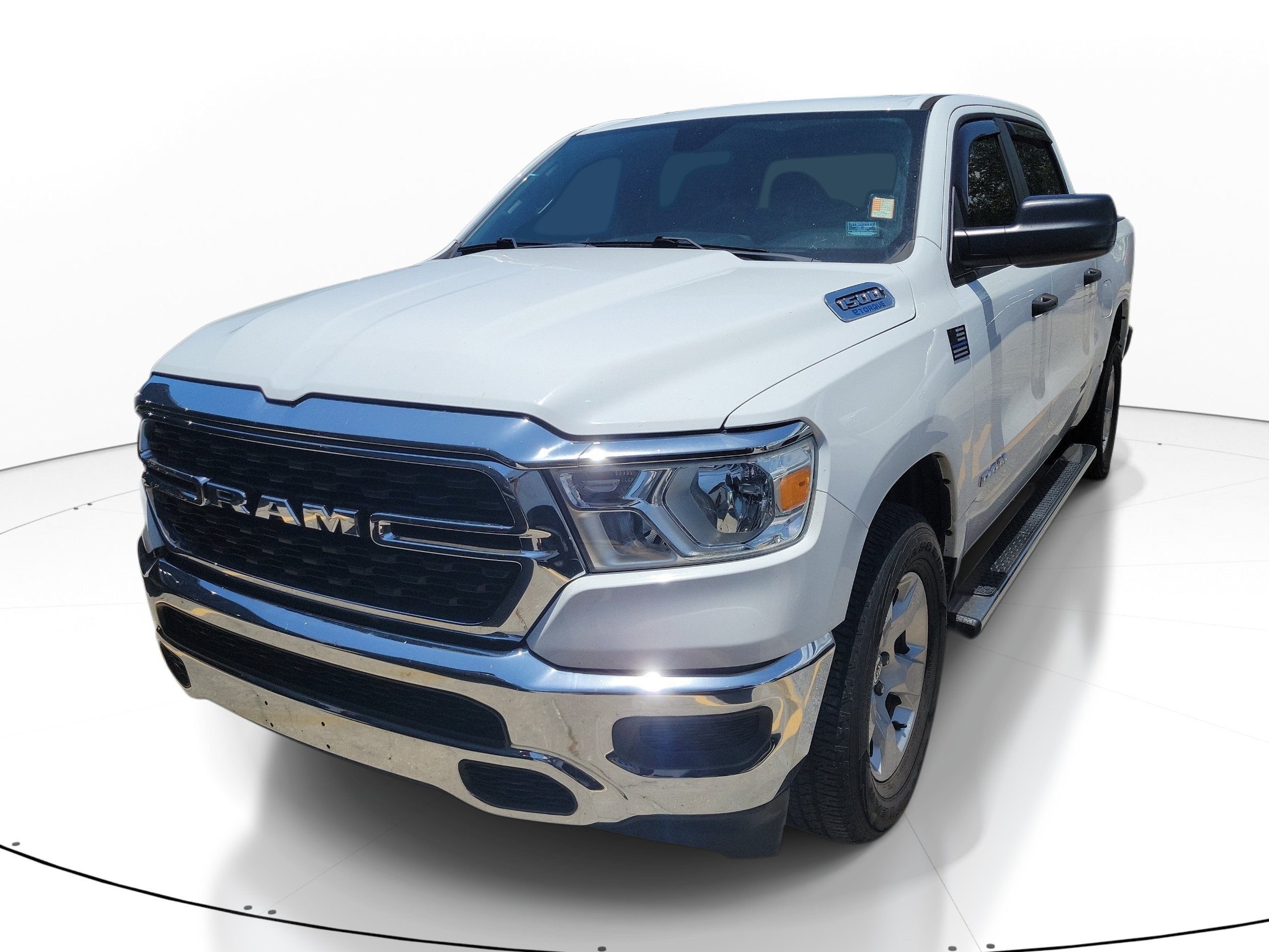 Used 2023 Bright White Clearcoat Ram Big Horn image 2