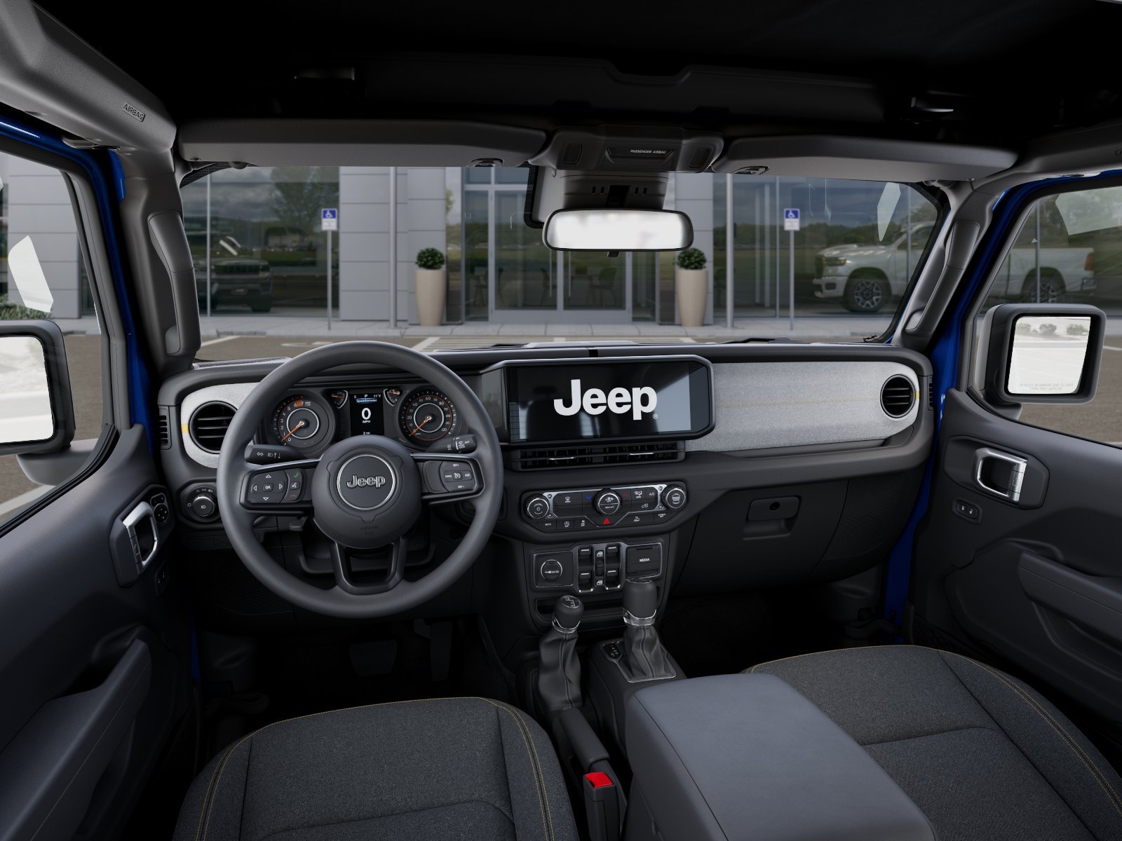 New 2026 Hydro Blue Pearl-Coat Exterior Paint Jeep Sport image 32