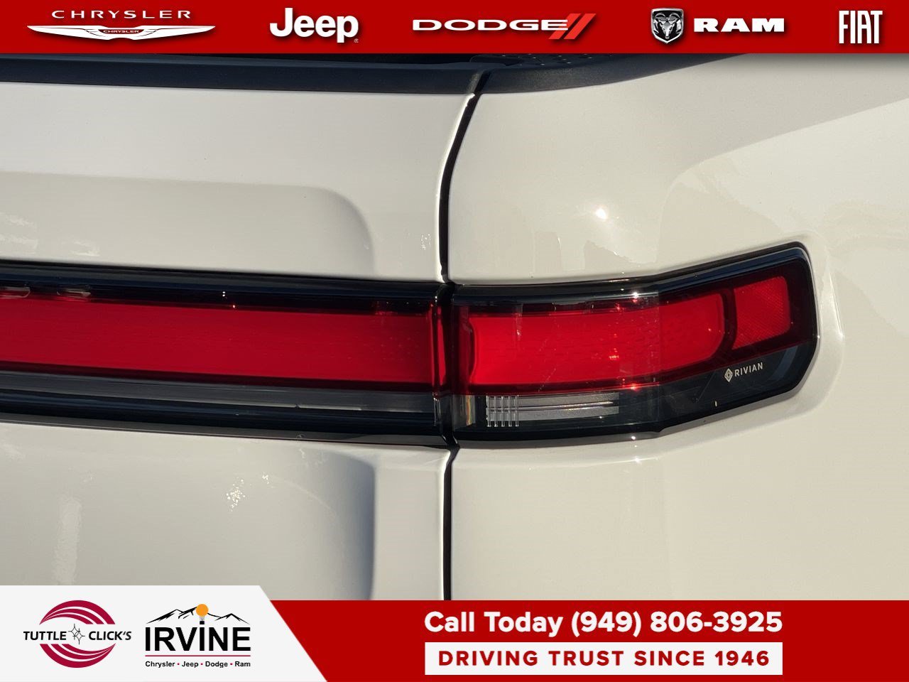 Used 2023 Glacier White Rivian Adventure image 9