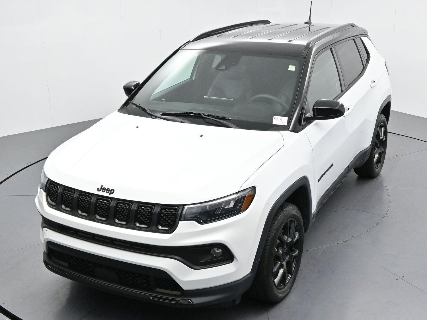 Used 2023 Bright White Clearcoat Jeep Altitude image 36