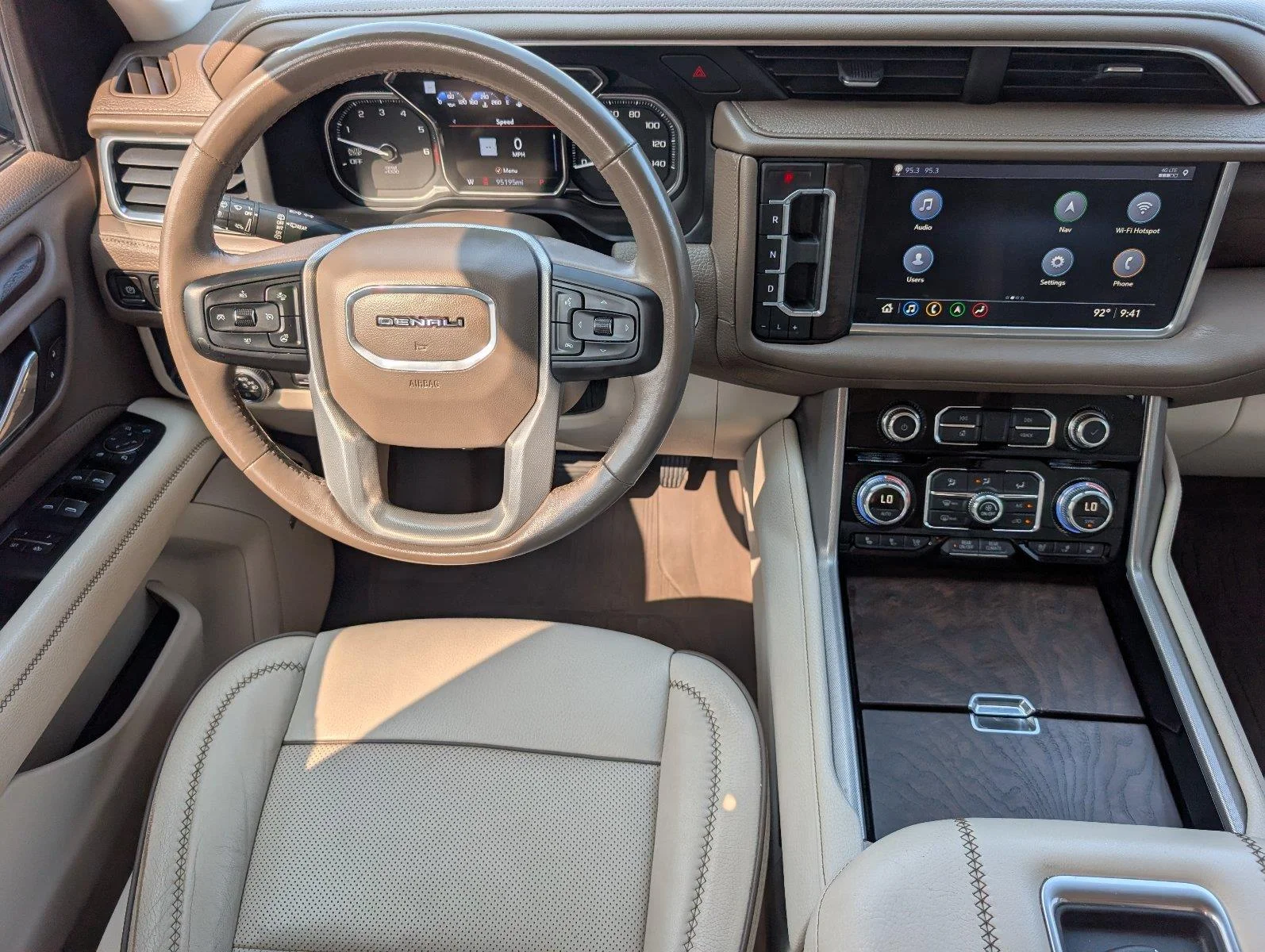 Used 2021 PEARL BEIGE METALLIC GMC Denali image 34