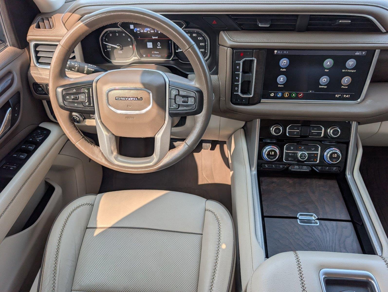 Used 2021 PEARL BEIGE METALLIC GMC Denali image 34
